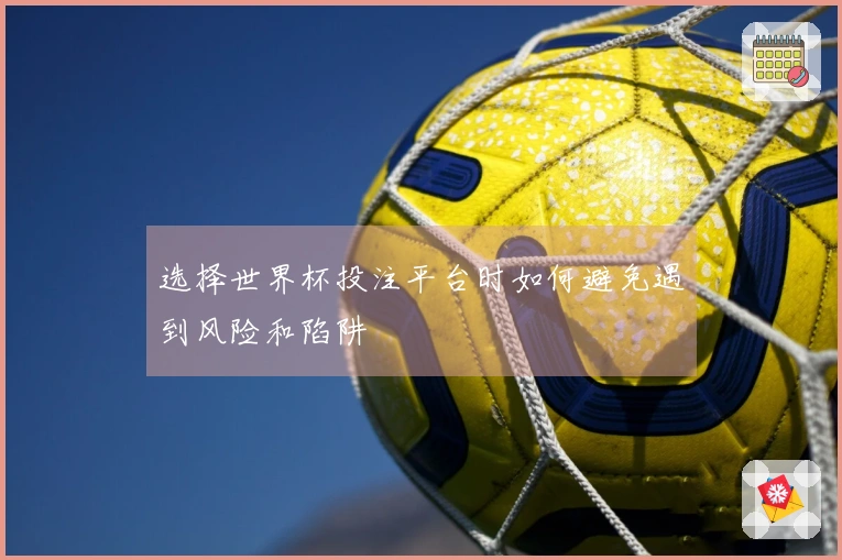 选择世界杯投注平台时如何避免遇到风险和陷阱