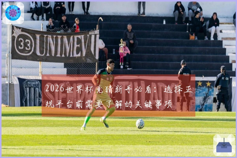 2026世界杯竞猜新手必看：选择正规平台前需要了解的关键事项