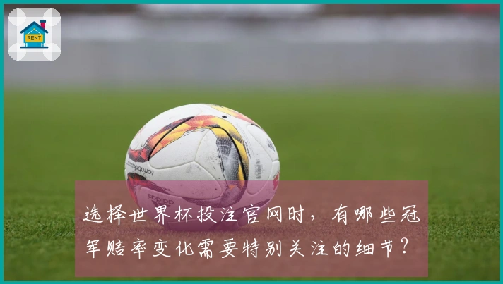 选择世界杯投注官网时，有哪些冠军赔率变化需要特别关注的细节？